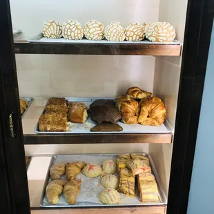 Sweet bread selection