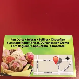 the location of the restaurant