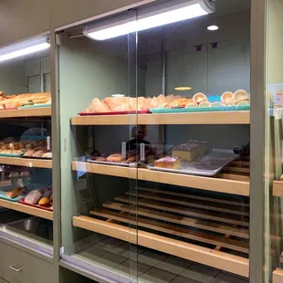 a variety of baked goods