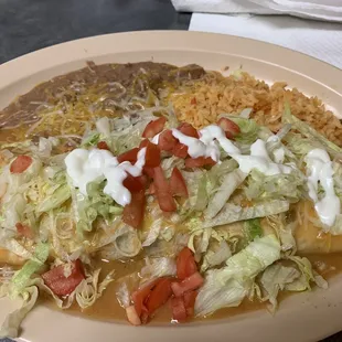 Smothered beef burrito.. OMG so delicious