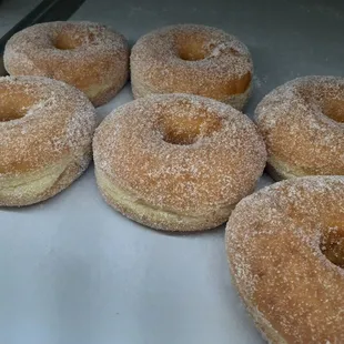 a bunch of doughnuts