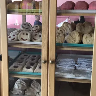Bread and cookies made fresh daily