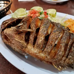 Whole tilapia
