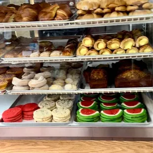 Some of their many different breads.
