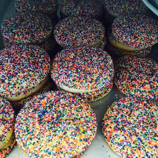 donuts with sprinkles