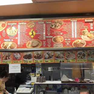 a woman working in a restaurant
