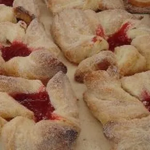 food, donuts, dough desserts