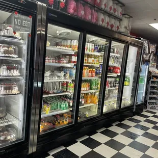the inside of a grocery store