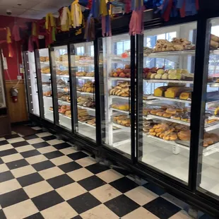 a variety of donuts and pastries