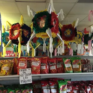 a variety of mexican food items