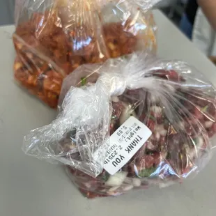 Fresh Meat : Pork Al Pastor &amp; Beef for Tacos