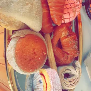 Baked goods ! Delicious