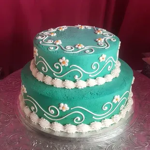 2tiered cake.