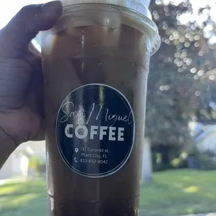 Shaken expresso, coffee