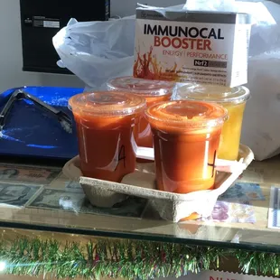 Jugos naturales con energia natural