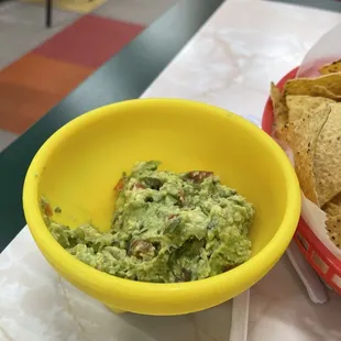 Fresh and delicious guacamole