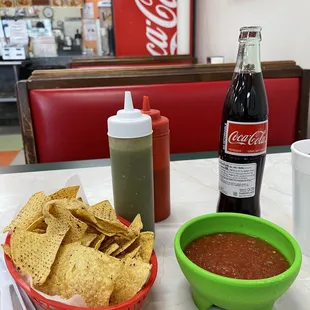 Love the chips and salsa