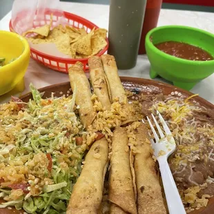 Chicken Flautas were great!