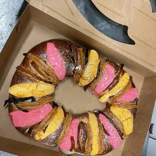 ¡A partir de mañana viernes y sábado estarán a la venta Rosca de Reyes!