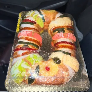 a variety of pastries