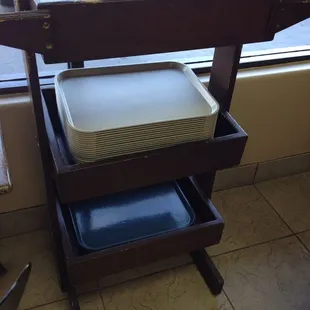 Start off with a tray :)