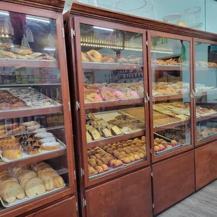 a variety of baked goods
