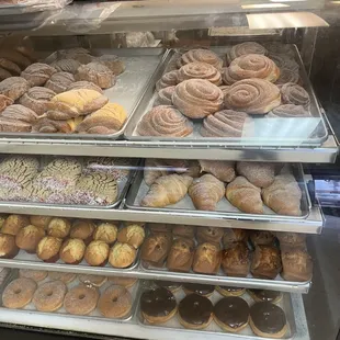 a variety of donuts