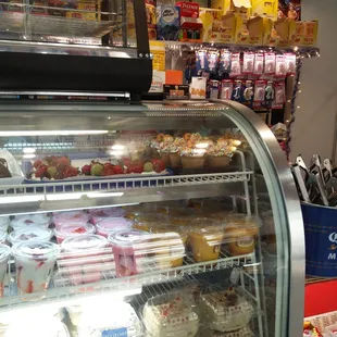 Register area. The bakery also offers party supplies.