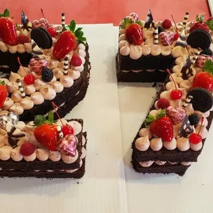 Client requested a chocolate cake with decorations for her 27th birthday. Bring your ideas and we can make it happen