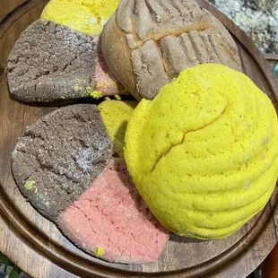 a variety of pastries