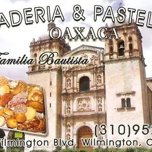 Front of Business card