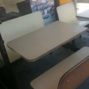 Outside benches