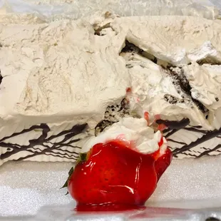 Chocolate tres leches cake