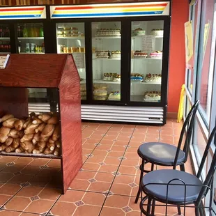 Inside Panaderia Bianquita