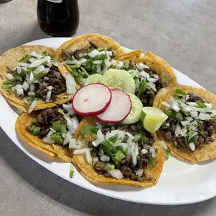 Carne asada tacos
