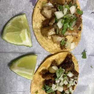 Carnitas and Al pastor
