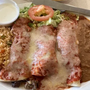 Asada Enchilada