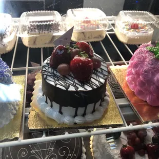 Beautiful mini-cakes- $6.99! Much cheaper than what you&apos;d get at a grocery store