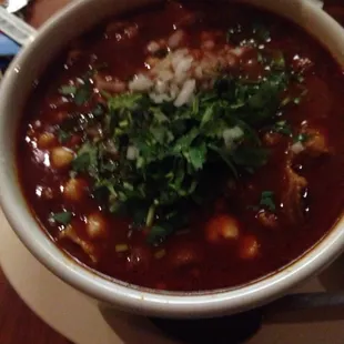 Menudo for the first time.