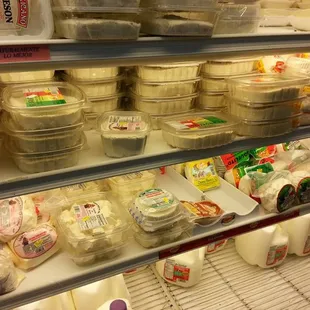 Variety of cheeses from different places of the world, not just latin american