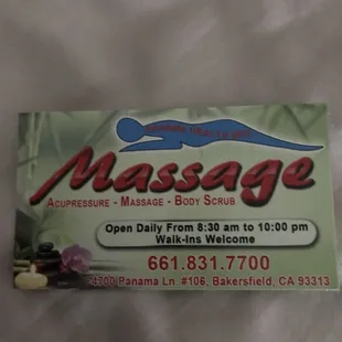Their business card.