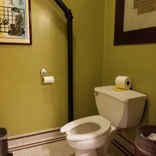 One big restroom to share