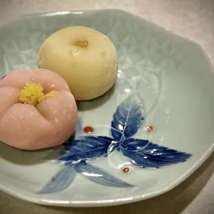 grabbed Tokara Japanese Confectionery to go Yuzu Mochi and Early Plum