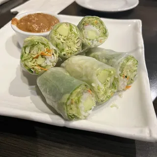 Fresh Spring Roll Vegetables (3 Rolls)
