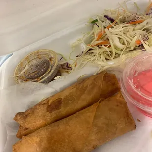 Crispy Spring Rolls (4 Rolls)