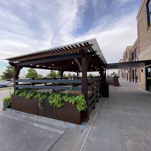 Outside seating - at least I think it's for Panang.