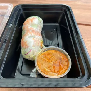 Fresh Spring Roll Shrimp (3 Rolls)