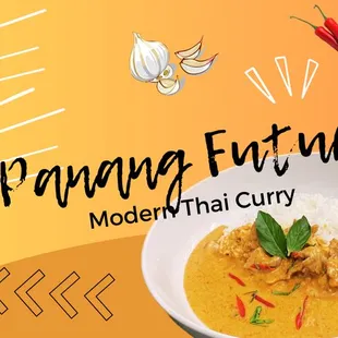 a bowl of curry and a bowl of rice