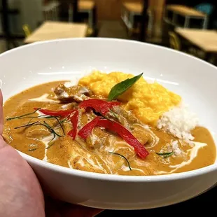 Panang Curry add cheese