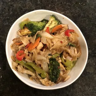 Drunken Noodle (chicken)